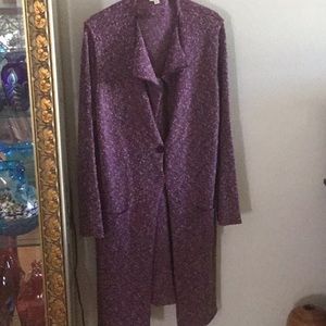 J Jill long length sweater coat